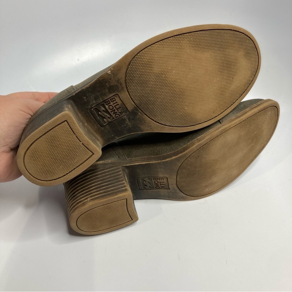 Billabong Faux Leather Ankle Boots Size 7 View 6